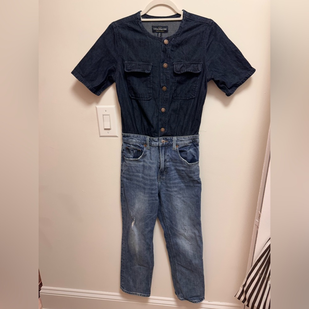 LUCKY BRAND DENIM JUMPER